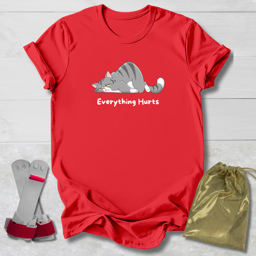 Cat Everything Hurts Kids T-Shirt