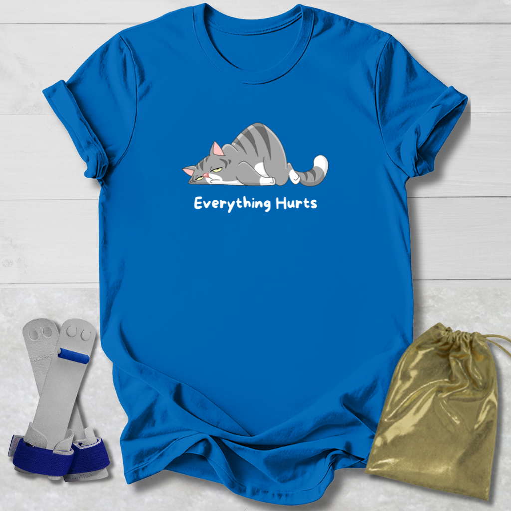 Cat Everything Hurts Kids T-Shirt