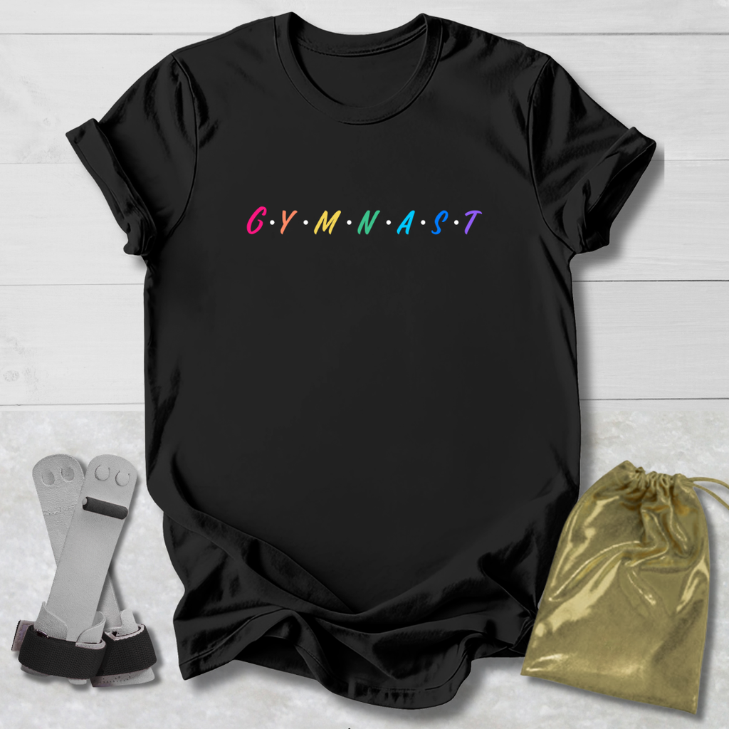 Rainbow Gymnast Kids T-Shirt