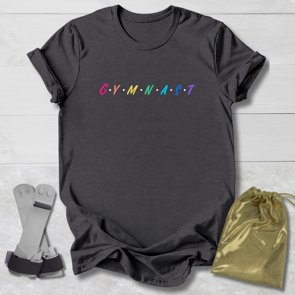 Rainbow Gymnast Kids T-Shirt