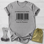 Gymnastics Mom Barcode T-Shirt