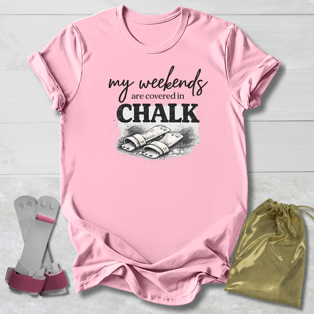 Covered In Chalk Kids T-Shirt