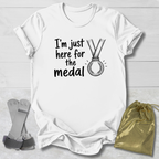 Just Here for the Medal Kids T-Shirt