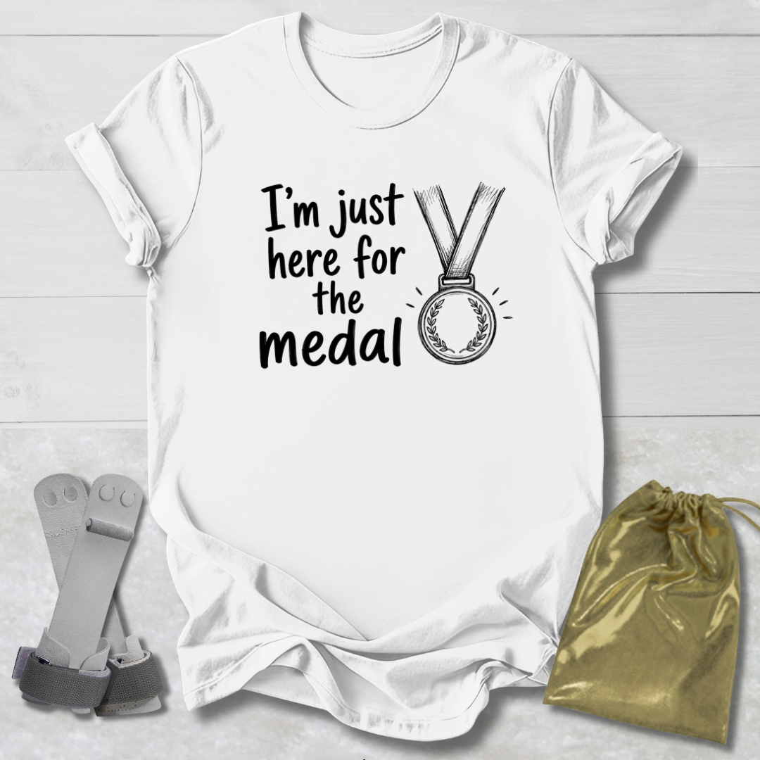 Just Here for the Medal Kids T-Shirt