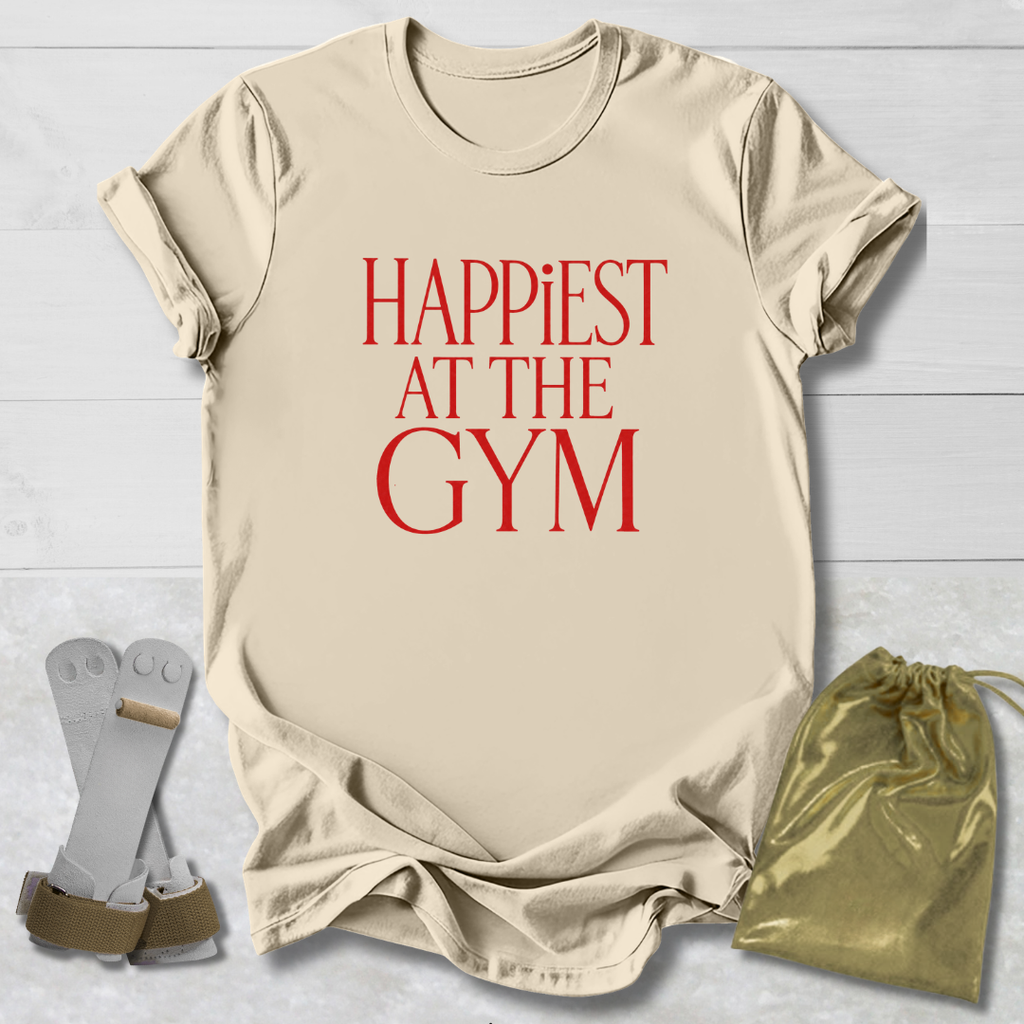 Happiest at the Gym T‑Shirt