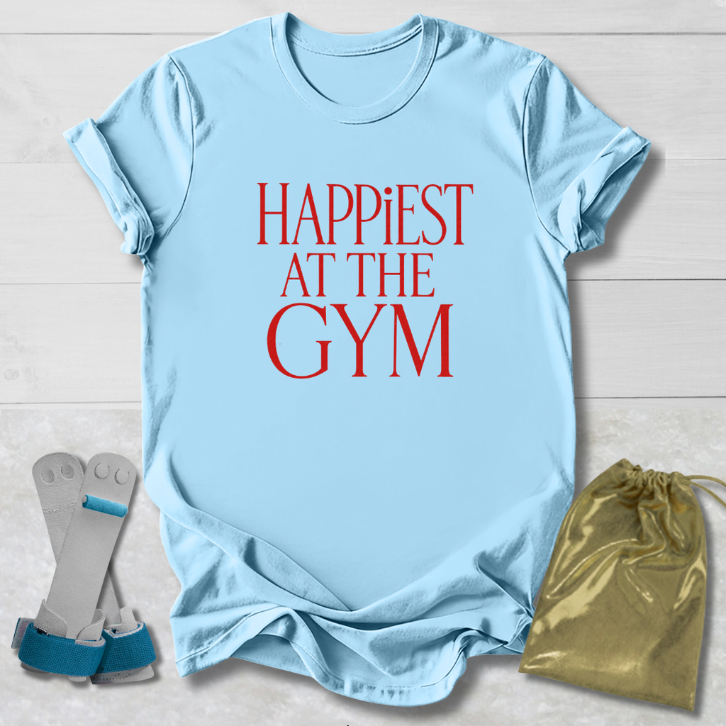 Happiest at the Gym Kids T‑Shirt