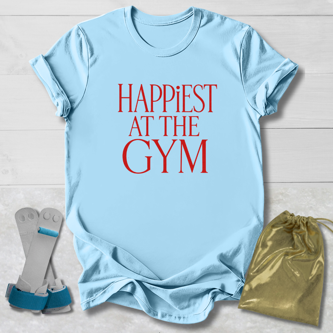 Happiest at the Gym Kids T‑Shirt