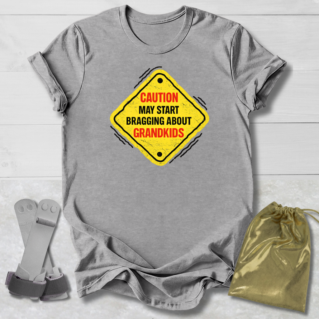 Caution May Brag T-Shirt