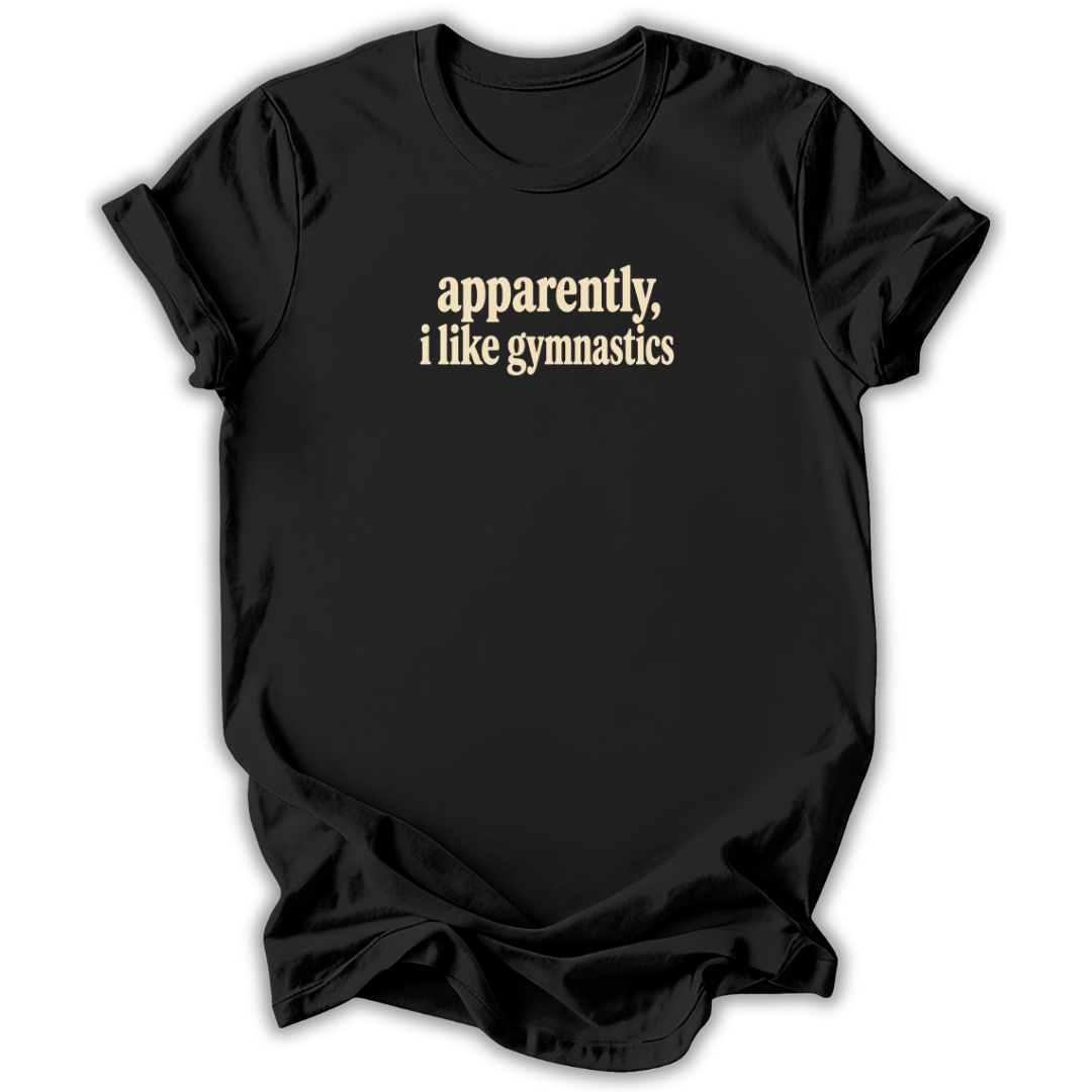 Apparently I Like Gymnastics Kids T-Shirt