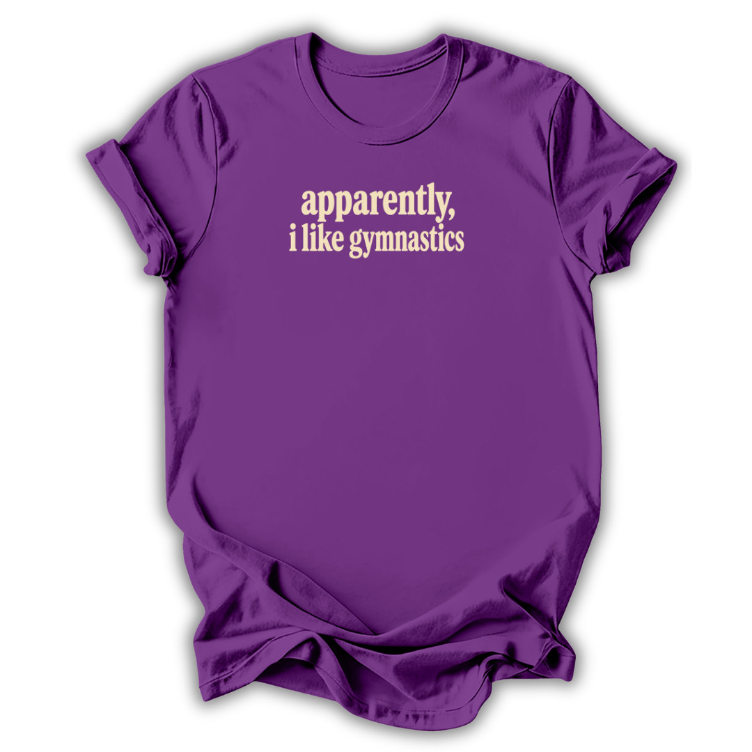 Apparently I Like Gymnastics Kids T-Shirt