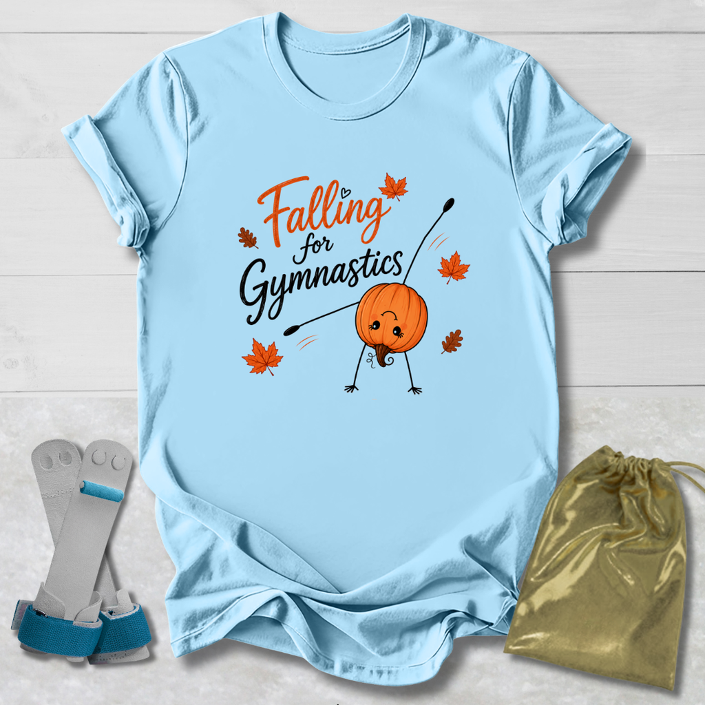 Falling for Gymnastics Kids T-Shirt