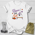 Flippin' Into Fall Kids T-Shirt