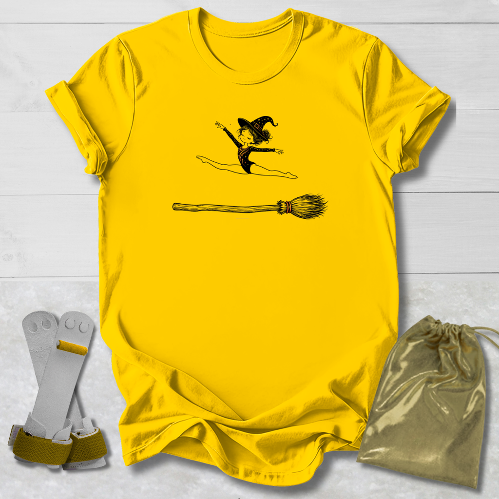 Witch Gymnast Kids T-Shirt