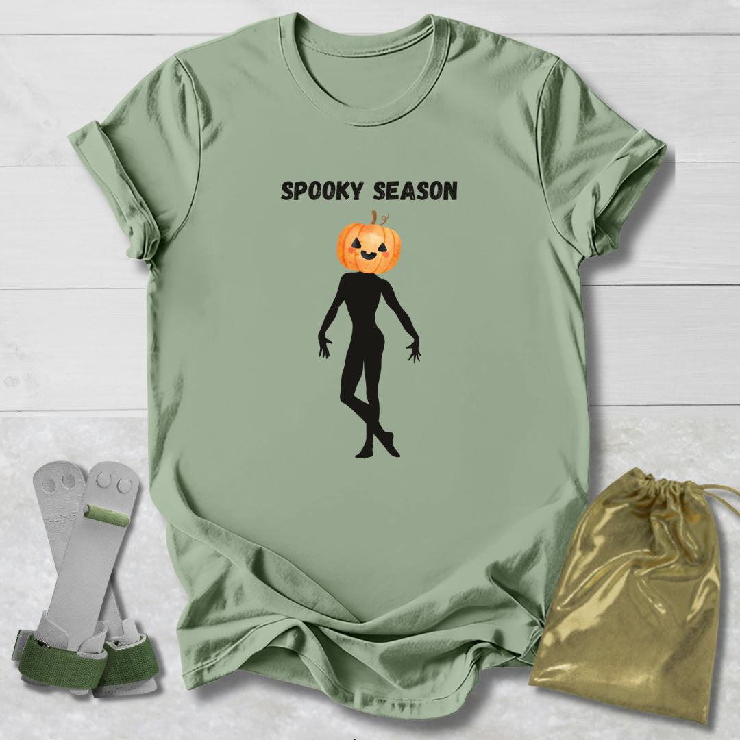 Spooky Pumpkin Head T-Shirt