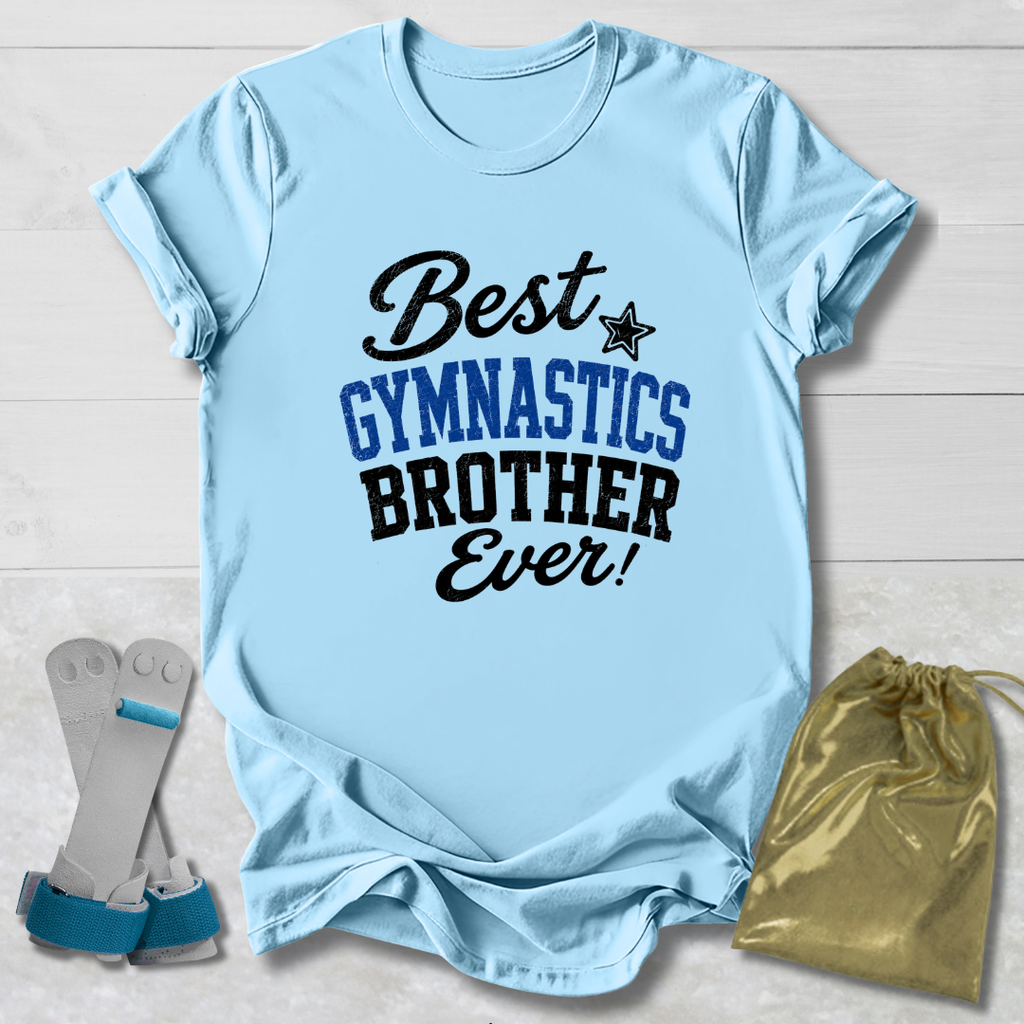 Best Gymnastics Brother Kids T-Shirt